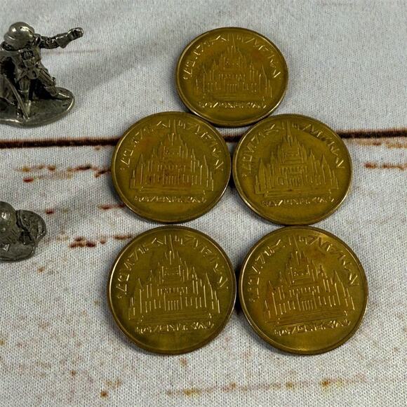 🛸 Star Wars Monopoly Pewter Tokens & Coins Lot | Ultimate Sci-Fi Game Bling - Picture 4 of 5
